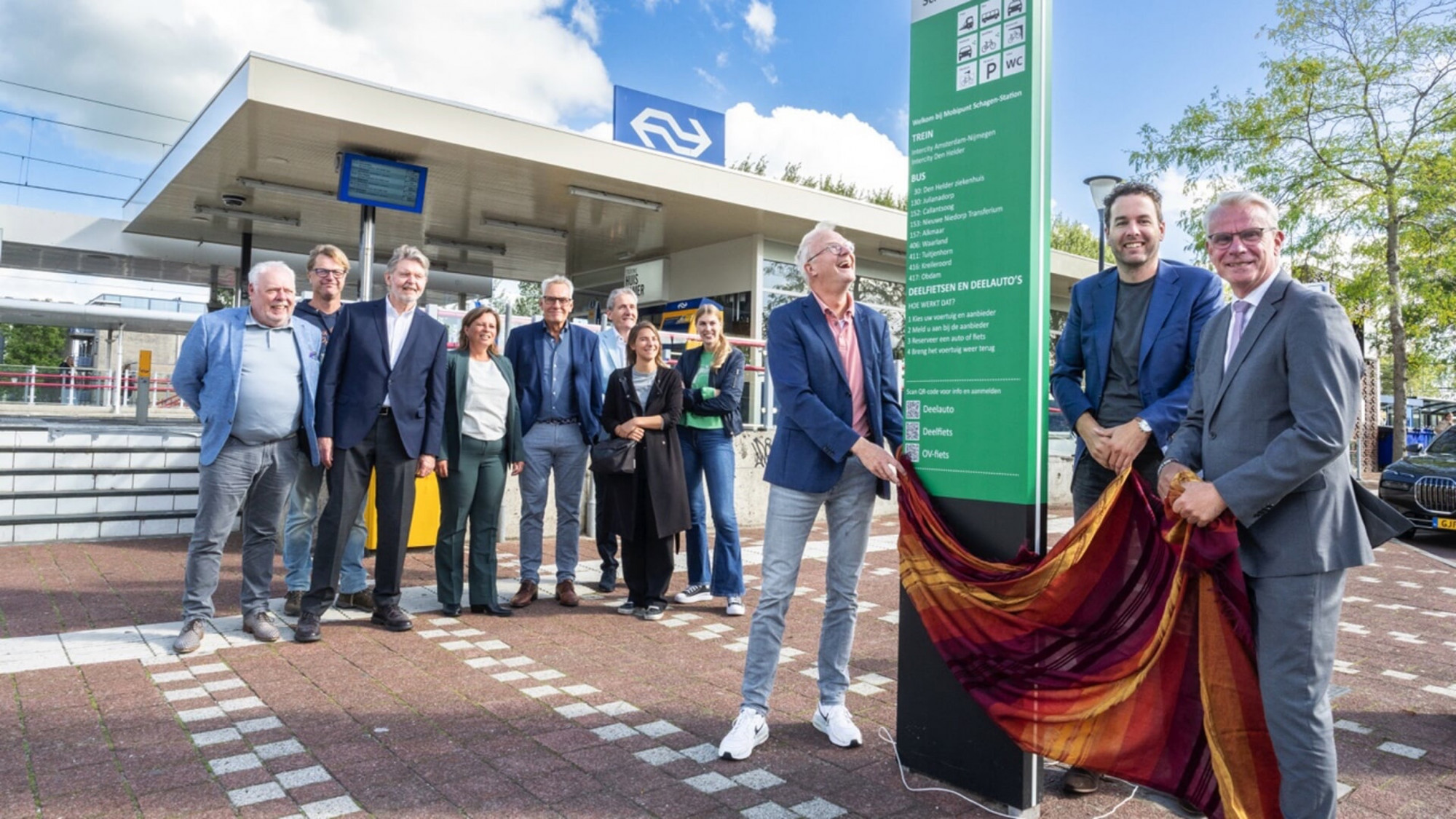 Nieuwe mobipunt bij Station Schagen, wellicht komt er ook een mobipunt in Warmenhuizen, info daarover volgt zo spoedig mogelijk